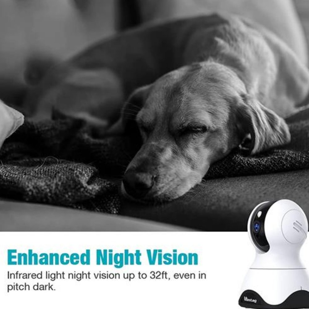 🐶Pet Camera1080P Pet Cam,360° Two Way Audio Camera Bundle With the Alexa Smart - Picture 6 of 6